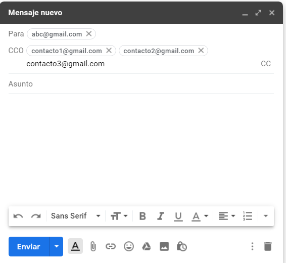 Rana Corte vertical Como enviar correos masivos sin que se vean los destinatarios | SendPulse