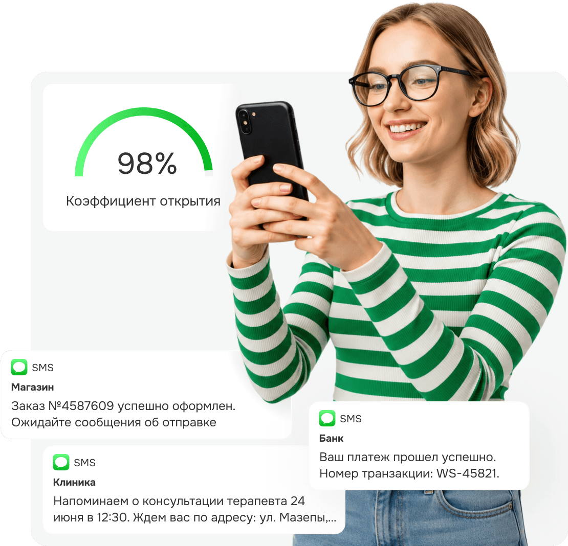 Транзакционные SMS: подтверждение и верификация