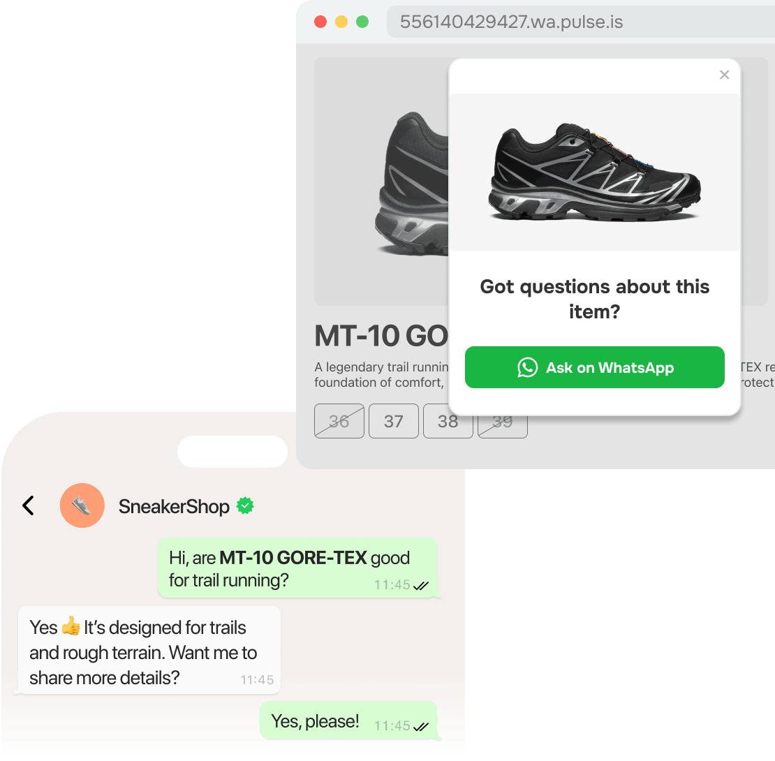 Trigger your widget when it matters most
