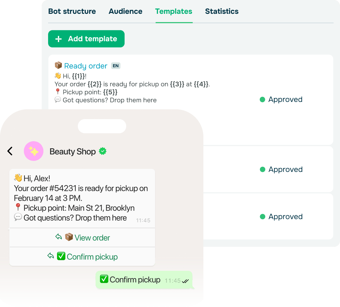 Personalize messages with ease