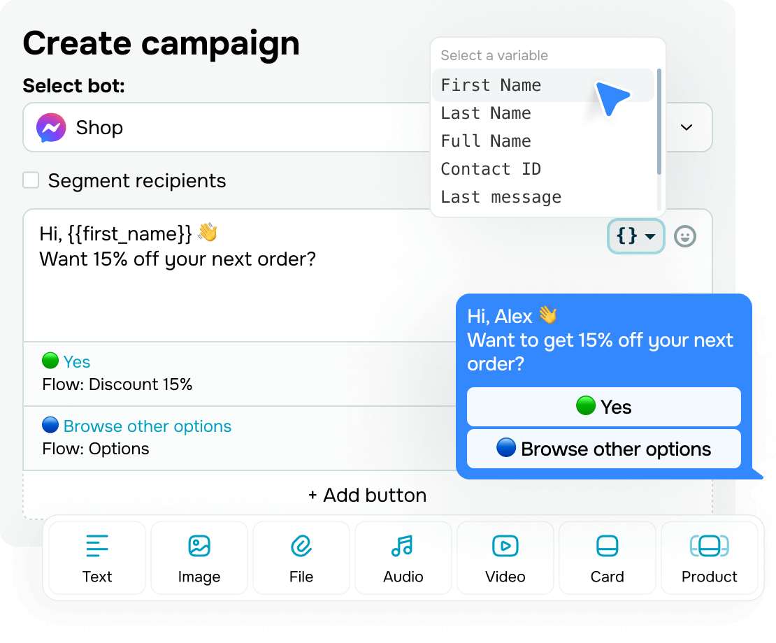 Make your offers visible