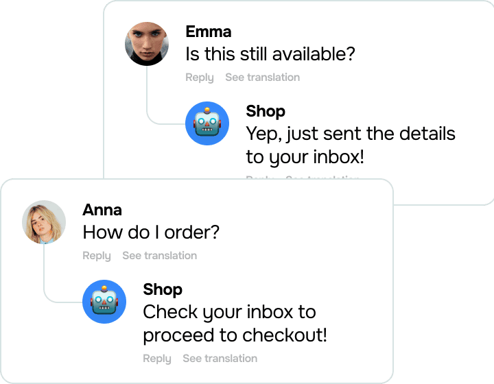 How does AI enhance Facebook chatbot marketing?