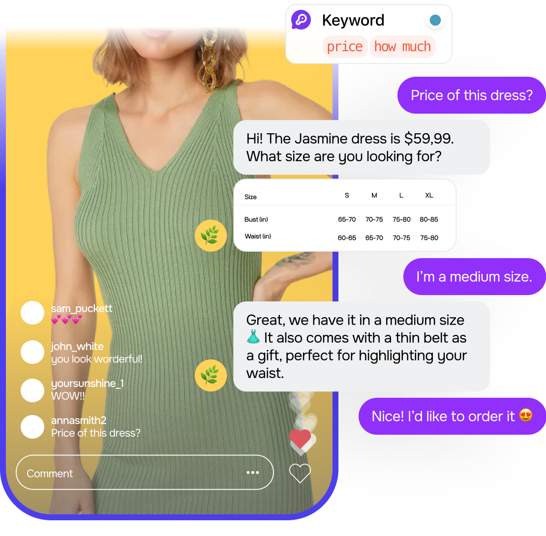 Capture leads from live streams