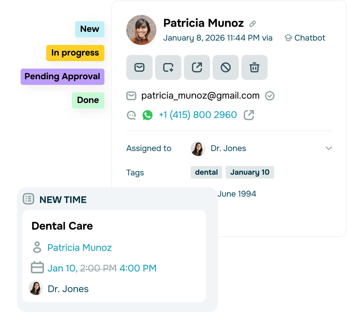 Zero manual updates, real-time info