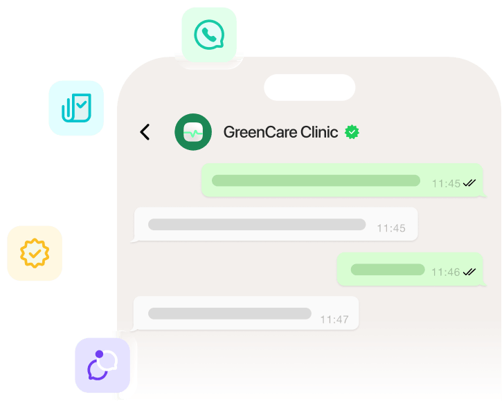 What benefits do WhatsApp chatbots for healthcare offer?