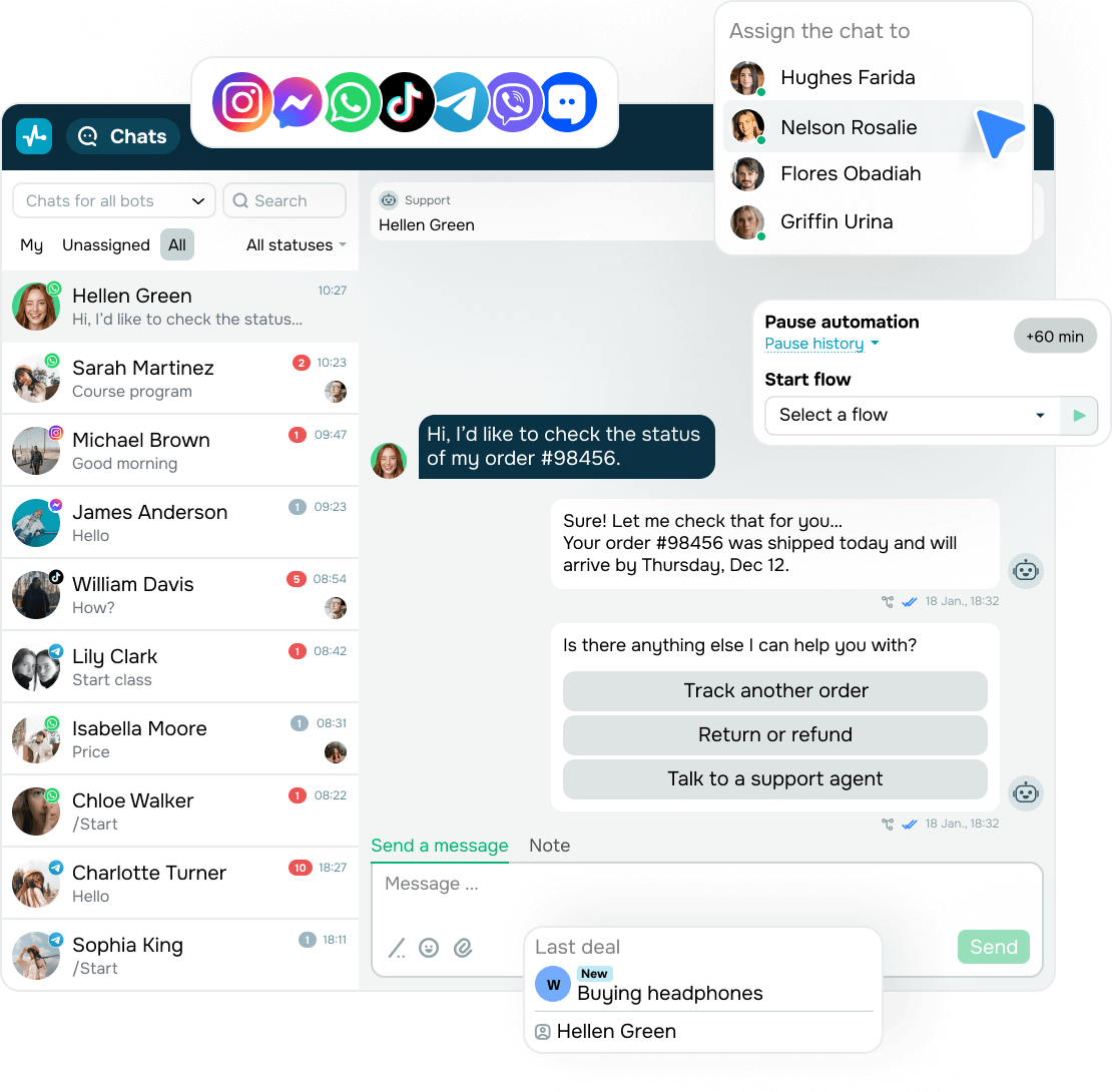 Bring together every app in a single workspace