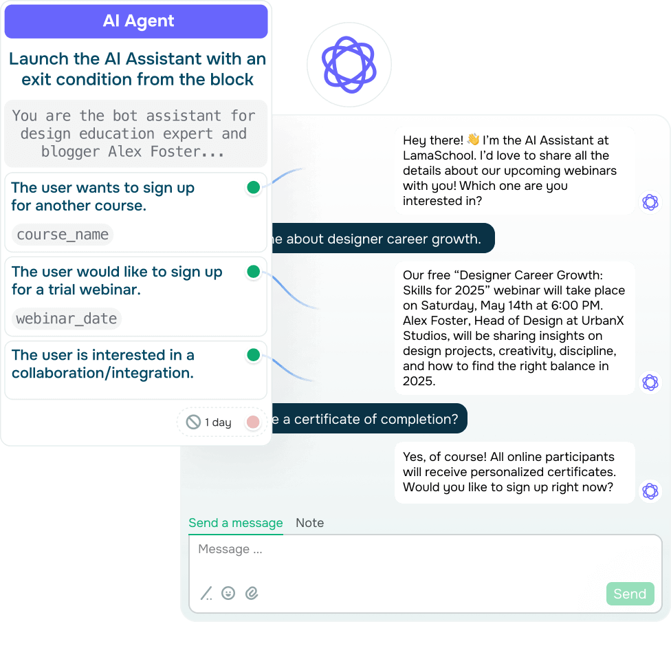 Personalize support with AI agents