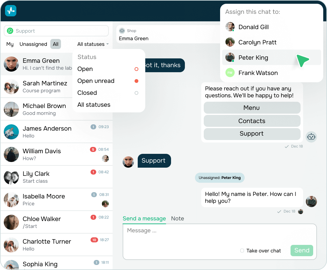 Work as a team without missing a beat