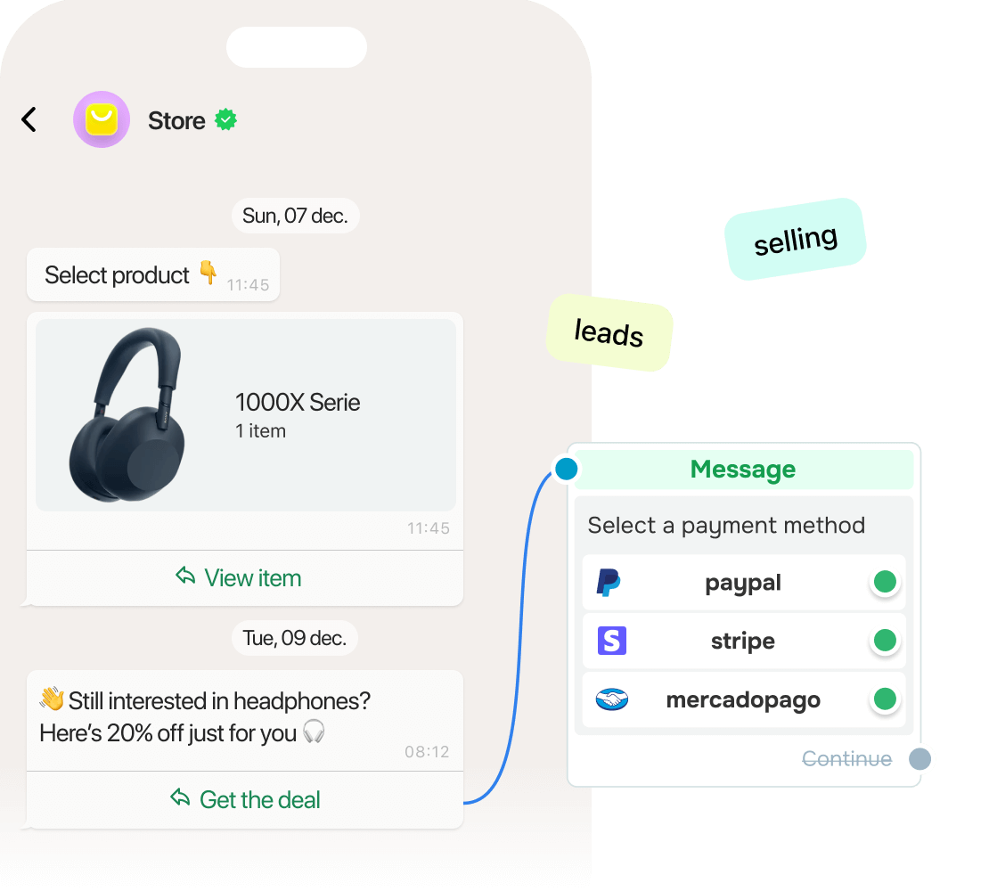 Keep building loyalty, not just selling