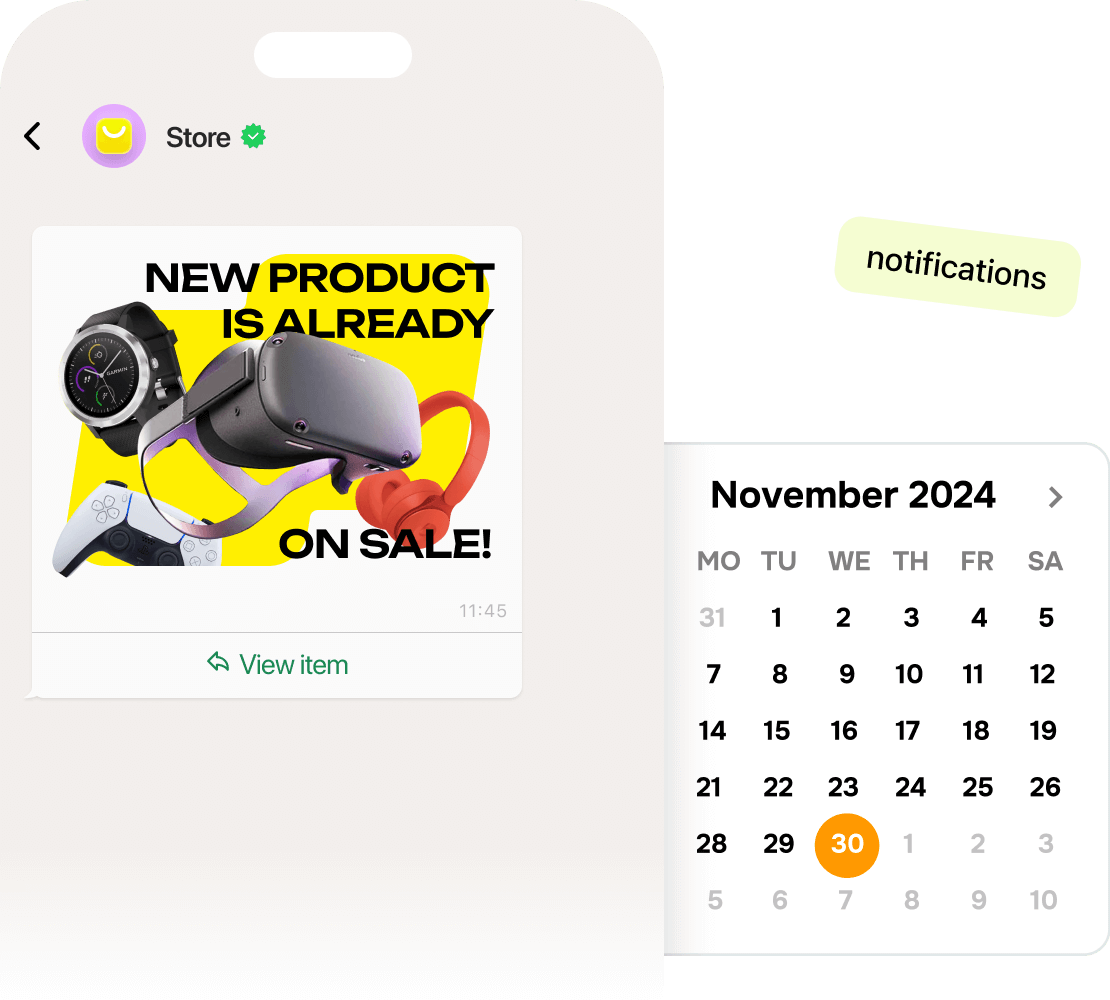 Highlight promos and new arrivals