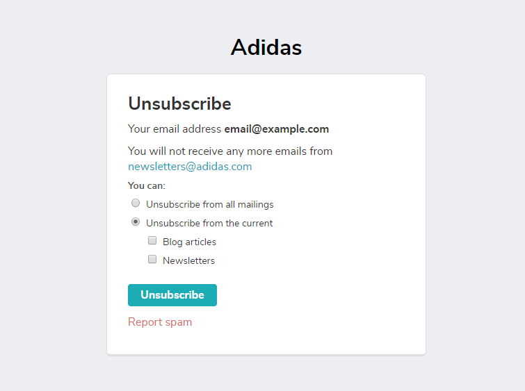 What is an Unsubscribe Request? - Guide - Definition SendPul