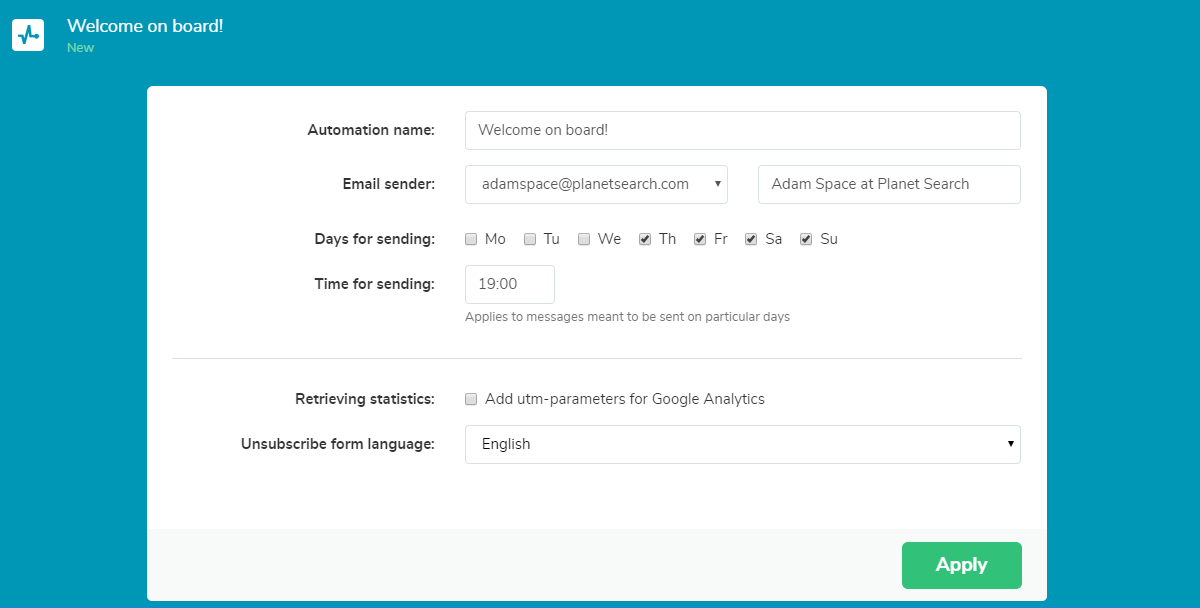 Create an automation flow