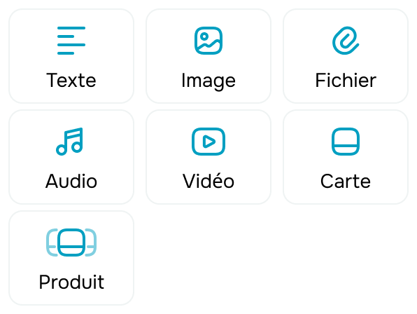 Enrichissez vos messages avec des éléments interactifs