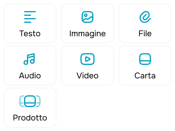 Arricchisci i messaggi con elementi interattivi