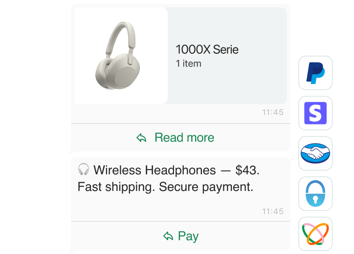 WhatsApp chatbot for sales