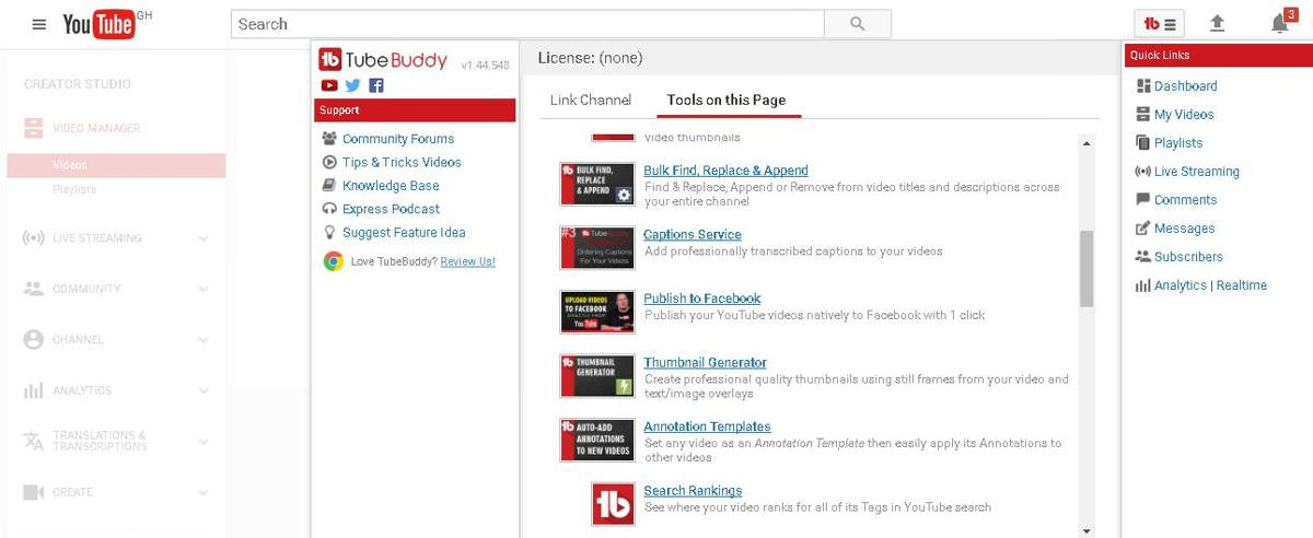 Продвинутые функции как включить. Tube buddy Extension for Chrome. Extensions for youtube.